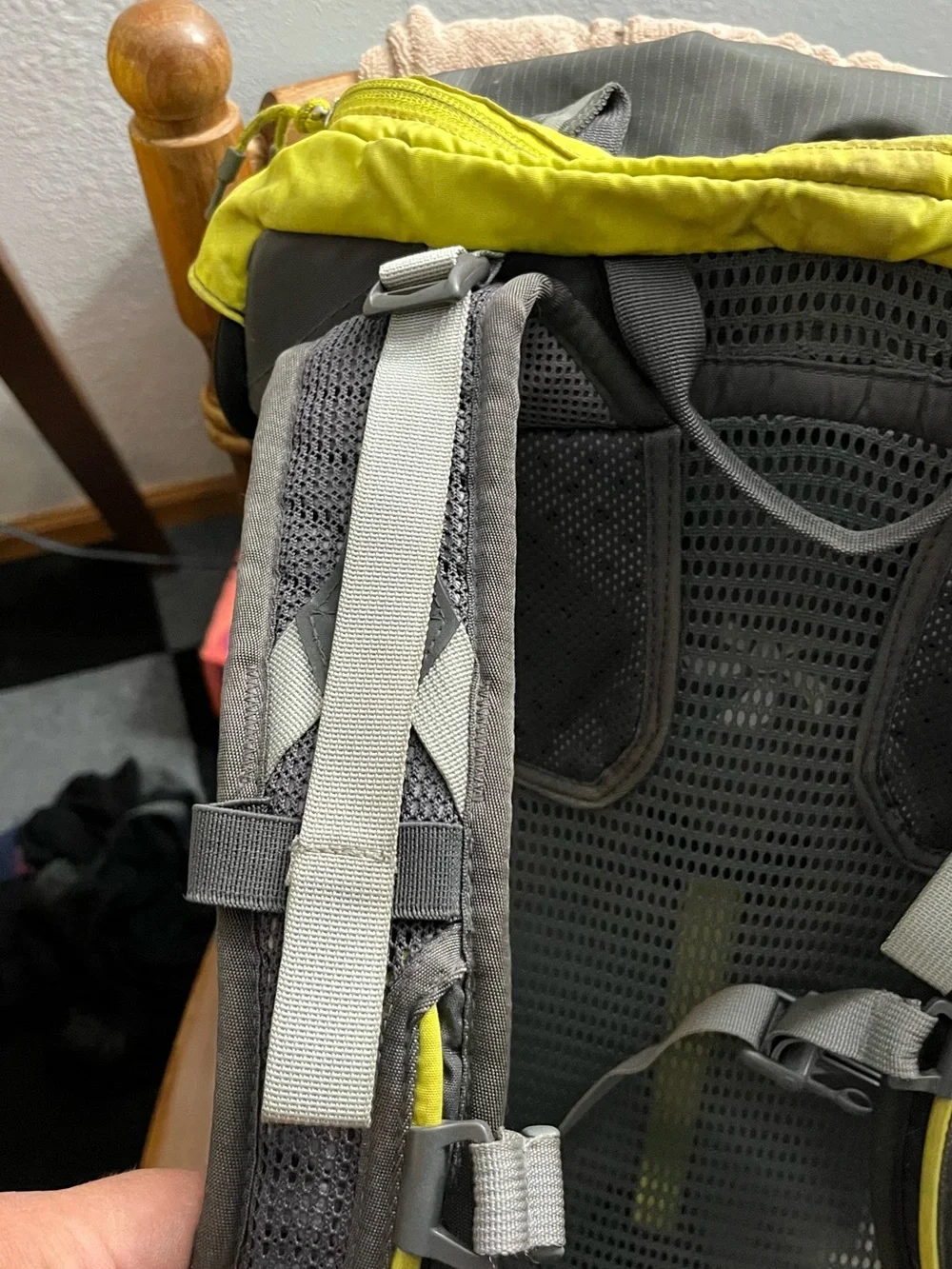 North base trampoline back backpack